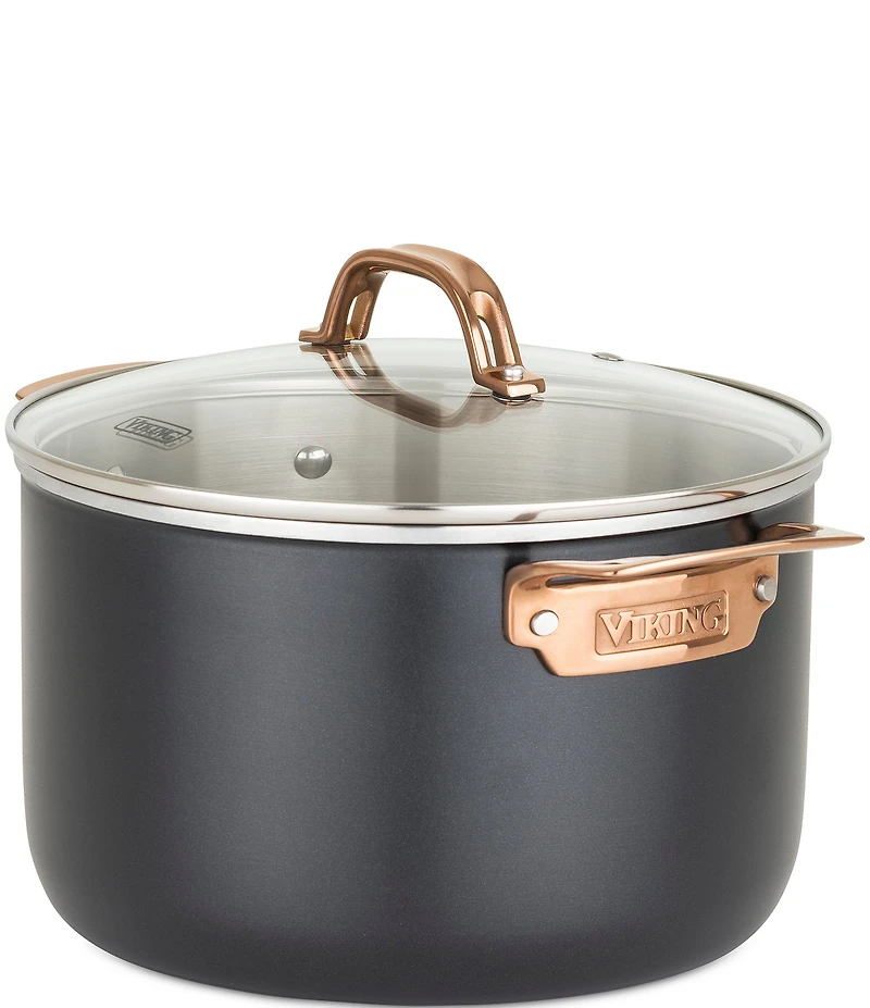 Viking Viking 3-Ply Black 11-Piece Stainless Cookware Set