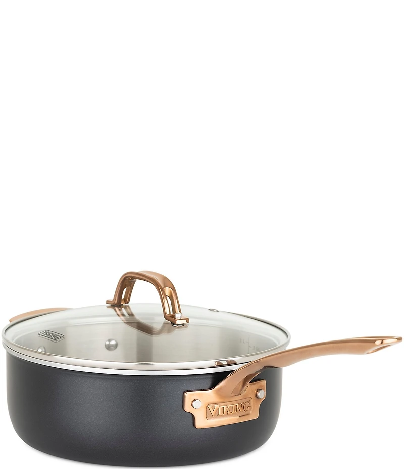 Viking Viking 3-Ply Black 11-Piece Stainless Cookware Set