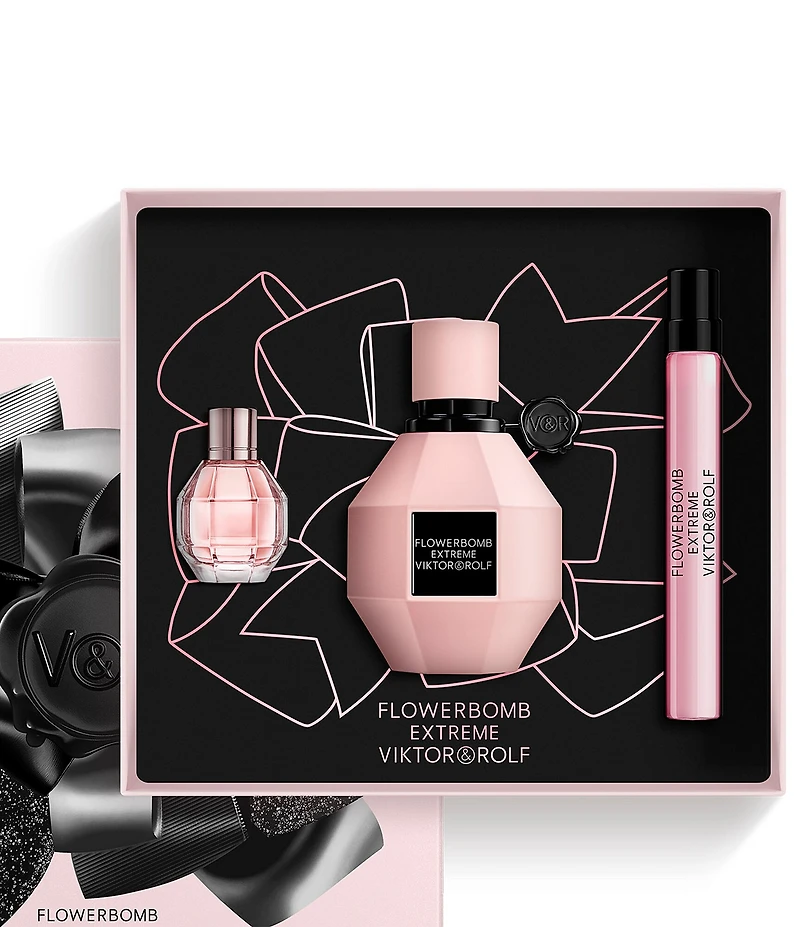 Viktor & Rolf Flowerbomb Extreme Eau de Parfum Intense 3-Piece Gift Set