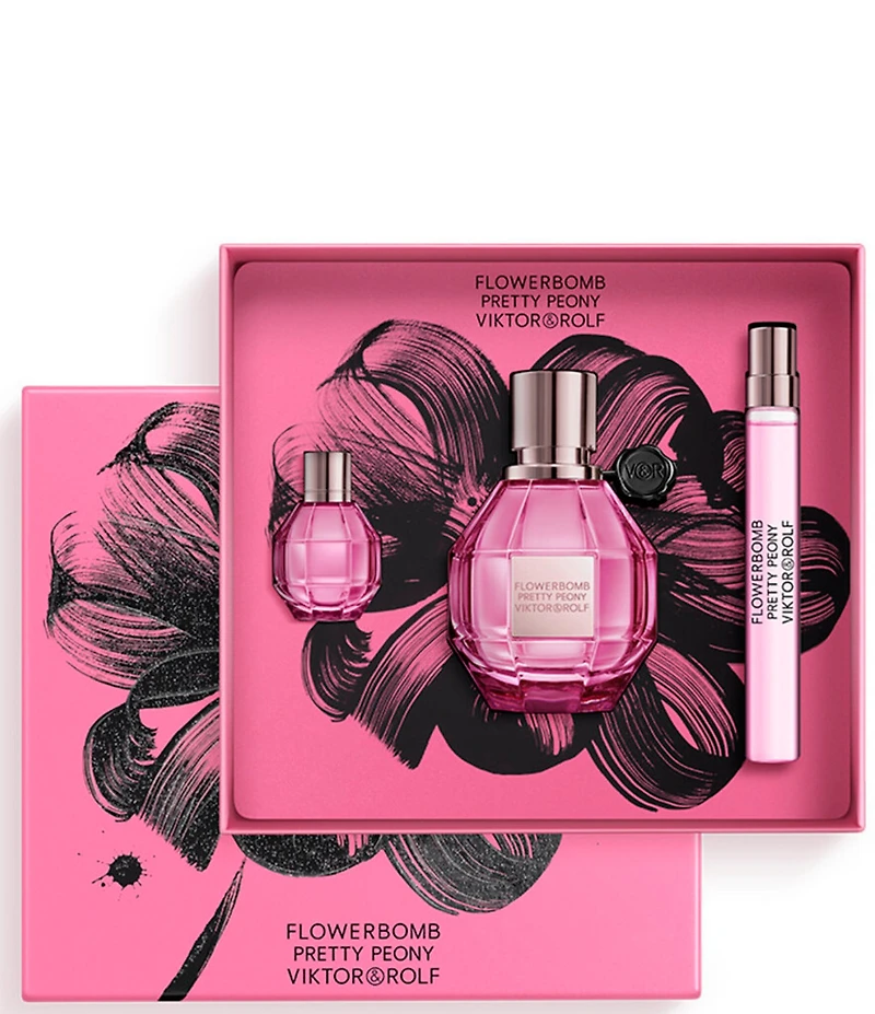 Viktor & Rolf Flowerbomb Pretty Peony Eau de Parfum 3-Piece Gift Set