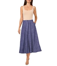 Vince Camuto A-Line Midi Skirt