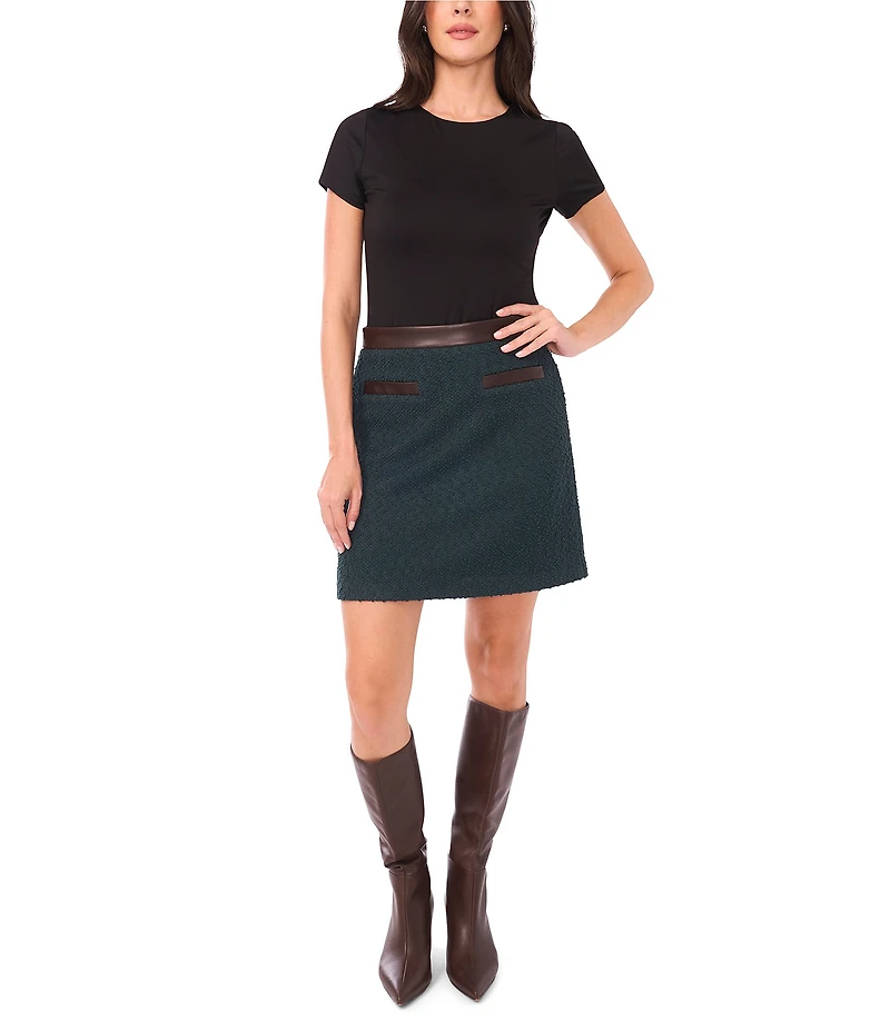 Vince Camuto A-Line Mini Skirt