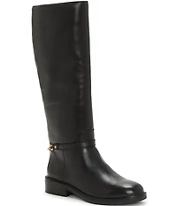 Vince Camuto Adria Leather Link Hardware Tall Riding Boots