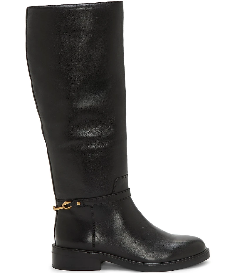 Vince Camuto Adria Leather Link Hardware Tall Riding Boots