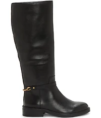 Vince Camuto Adria Leather Link Hardware Tall Riding Boots