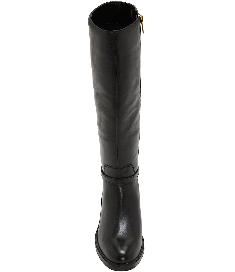 Vince Camuto Adria Leather Link Hardware Tall Riding Boots