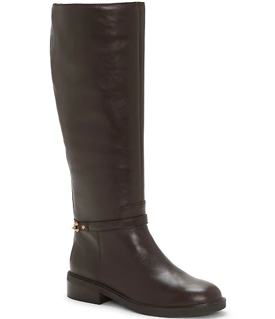 Vince Camuto Adria Leather Link Hardware Tall Riding Boots
