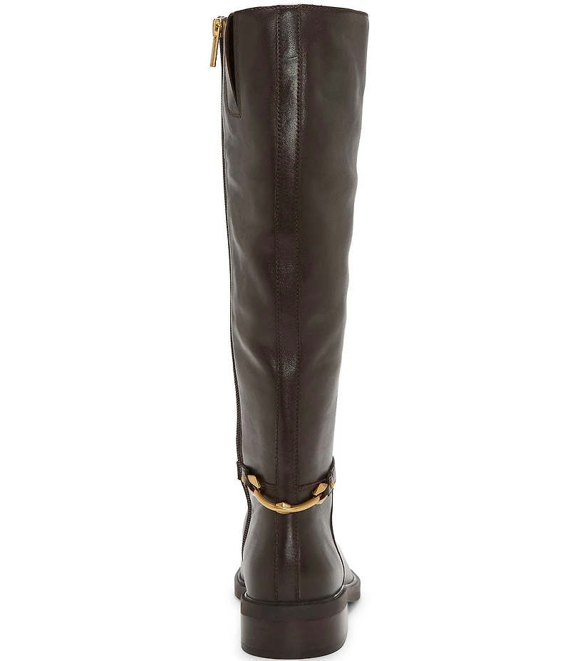 Vince Camuto Adria Leather Link Hardware Tall Riding Boots