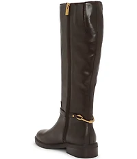 Vince Camuto Adria Leather Link Hardware Tall Riding Boots