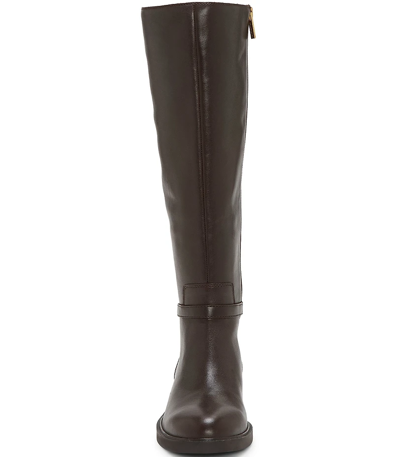 Vince Camuto Adria Leather Link Hardware Tall Riding Boots