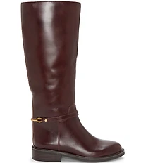 Vince Camuto Adria Leather Link Hardware Tall Riding Boots
