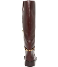 Vince Camuto Adria Leather Link Hardware Tall Riding Boots
