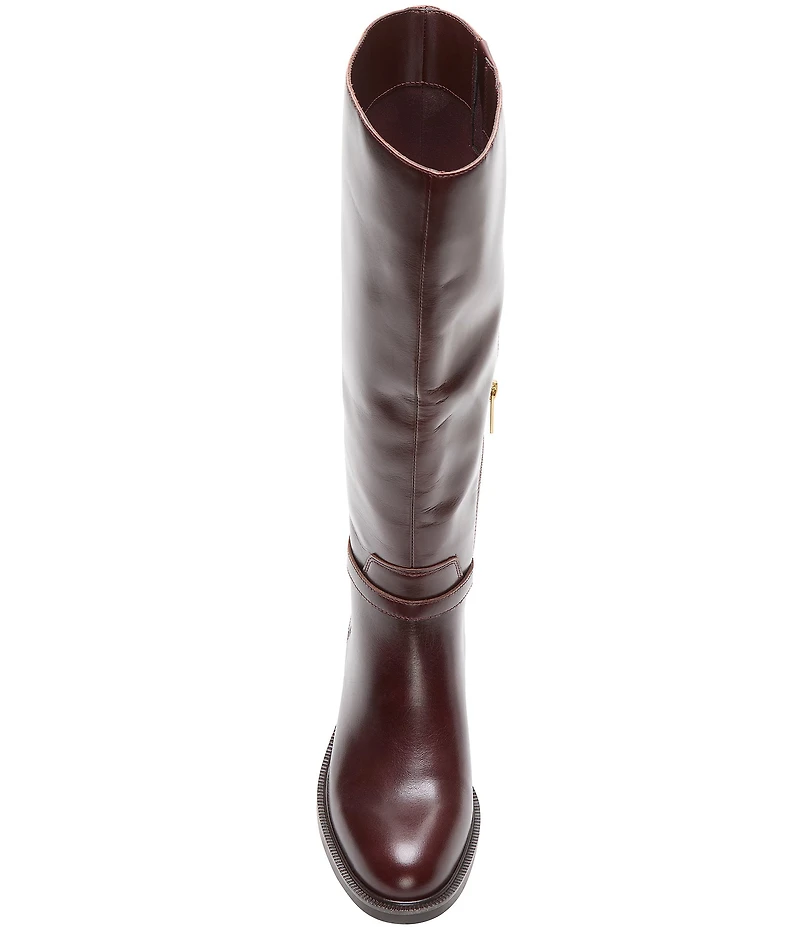 Vince Camuto Adria Leather Link Hardware Tall Riding Boots