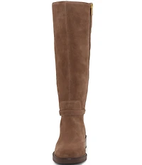 Vince Camuto Adria Suede Link Hardware Tall Riding Boots