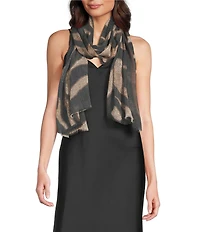 Vince Camuto Animal Stripe Scarf Wrap