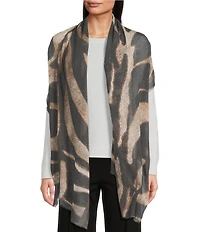 Vince Camuto Animal Stripe Scarf Wrap