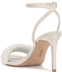 Vince Camuto Arleem Beaded Band Ankle High Heel Sandals