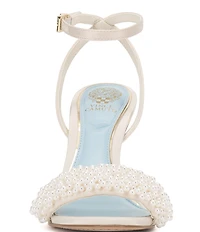 Vince Camuto Arleem Beaded Band Ankle High Heel Sandals