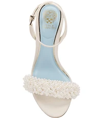 Vince Camuto Arleem Beaded Band Ankle High Heel Sandals