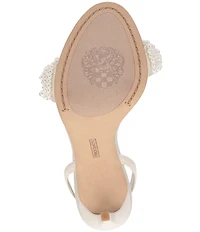 Vince Camuto Arleem Beaded Band Ankle High Heel Sandals