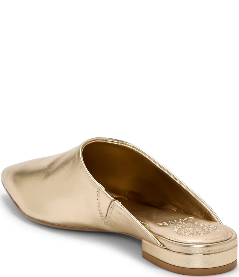 Vince Camuto Arlette Leather Pointed Toe Mules
