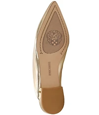 Vince Camuto Arlette Leather Pointed Toe Mules