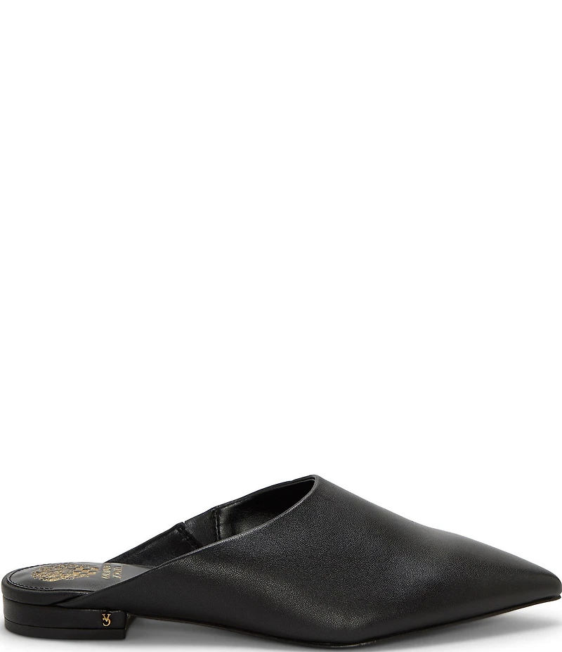 Vince Camuto Arlette Leather Pointed Toe Mules
