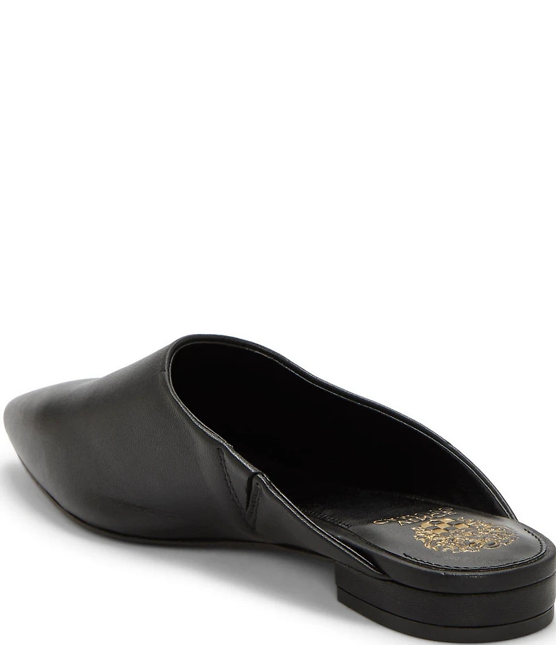 Vince Camuto Arlette Leather Pointed Toe Mules