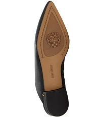Vince Camuto Arlette Leather Pointed Toe Mules