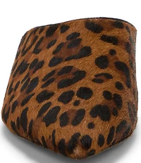 Vince Camuto Arlette Leopard Print Haircalf Pointed Toe Mules