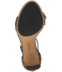 Vince Camuto Aurelia Suede Chain Link Hardware High Heel Dress Sandals