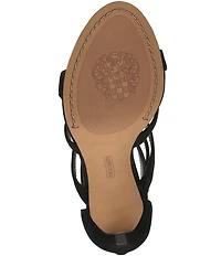 Vince Camuto Azelie Suede Hardware Detail Gladiator Dress Sandals