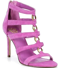 Vince Camuto Azelie Suede Hardware Detail Gladiator Dress Sandals