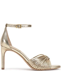 Vince Camuto Blaine Metallic Strappy Band Ankle Strap Dress Sandals