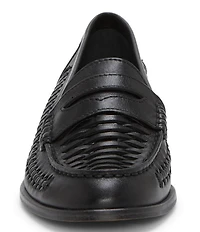 Vince Camuto Calie Braided Leather Flat Loafers