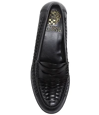 Vince Camuto Calie Braided Leather Flat Loafers