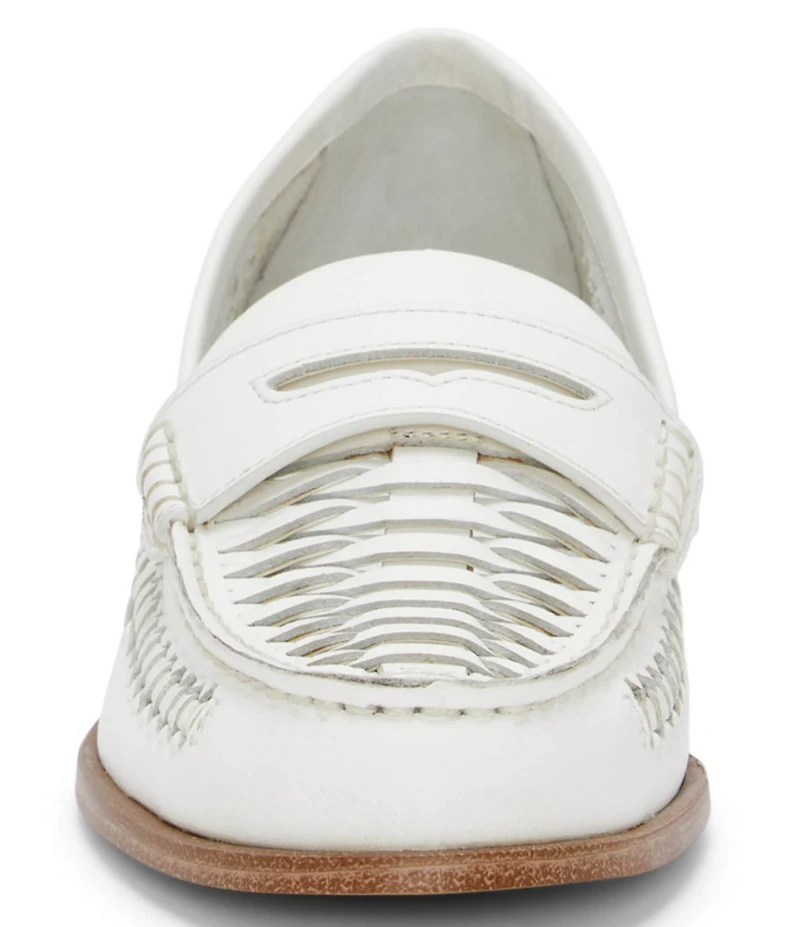Vince Camuto Calie Braided Leather Flat Loafers