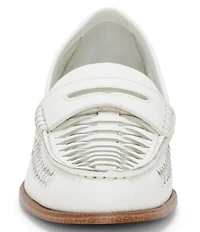 Vince Camuto Calie Braided Leather Flat Loafers