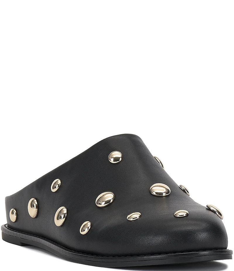 Vince Camuto Cassius Leather Studded Mules