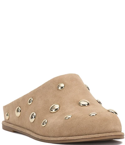 Vince Camuto Cassius Suede Studded Mules