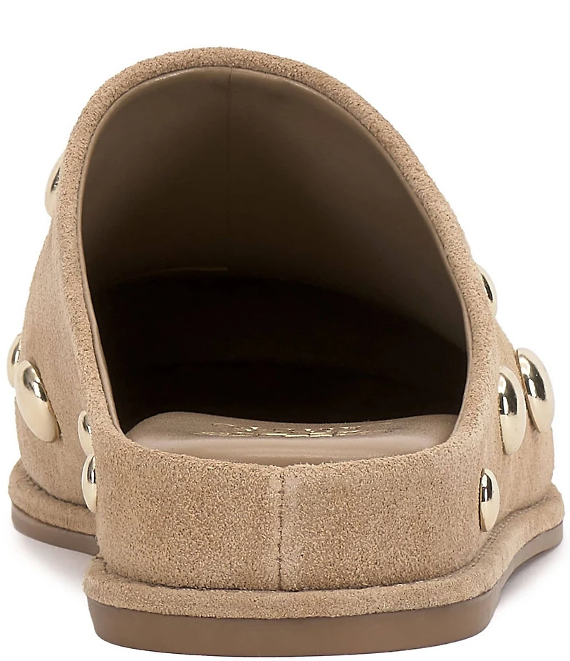 Vince Camuto Cassius Suede Studded Mules