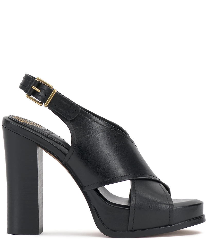 Vince Camuto Chlea Leather Slingback Sandals