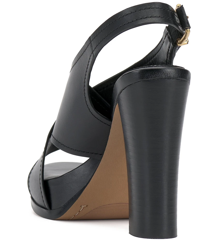 Vince Camuto Chlea Leather Slingback Sandals