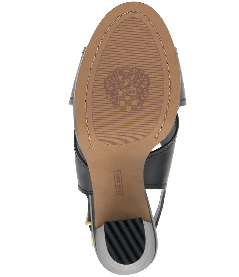 Vince Camuto Chlea Leather Slingback Sandals