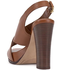 Vince Camuto Chlea Leather Slingback Sandals
