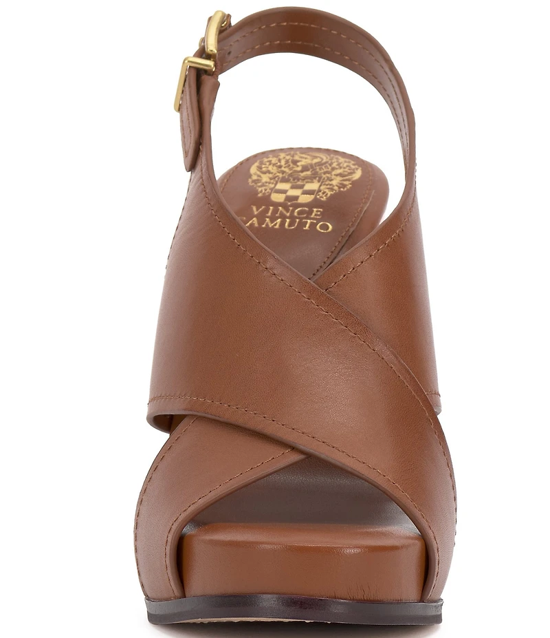 Vince Camuto Chlea Leather Slingback Sandals