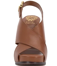 Vince Camuto Chlea Leather Slingback Sandals