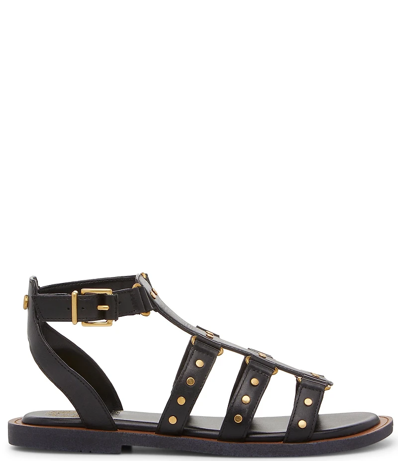 Vince Camuto Claira Leather Studded Gladiator Sandals