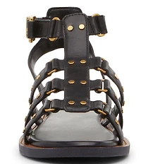 Vince Camuto Claira Leather Studded Gladiator Sandals
