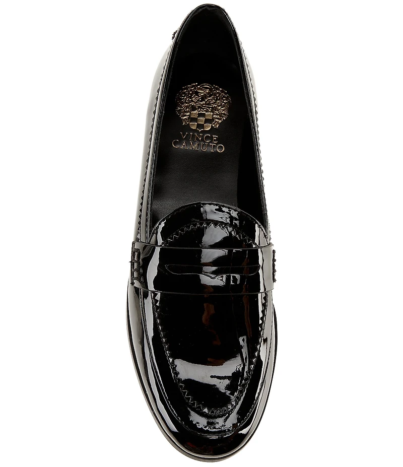 Vince Camuto Clarette Patent Penny Loafers